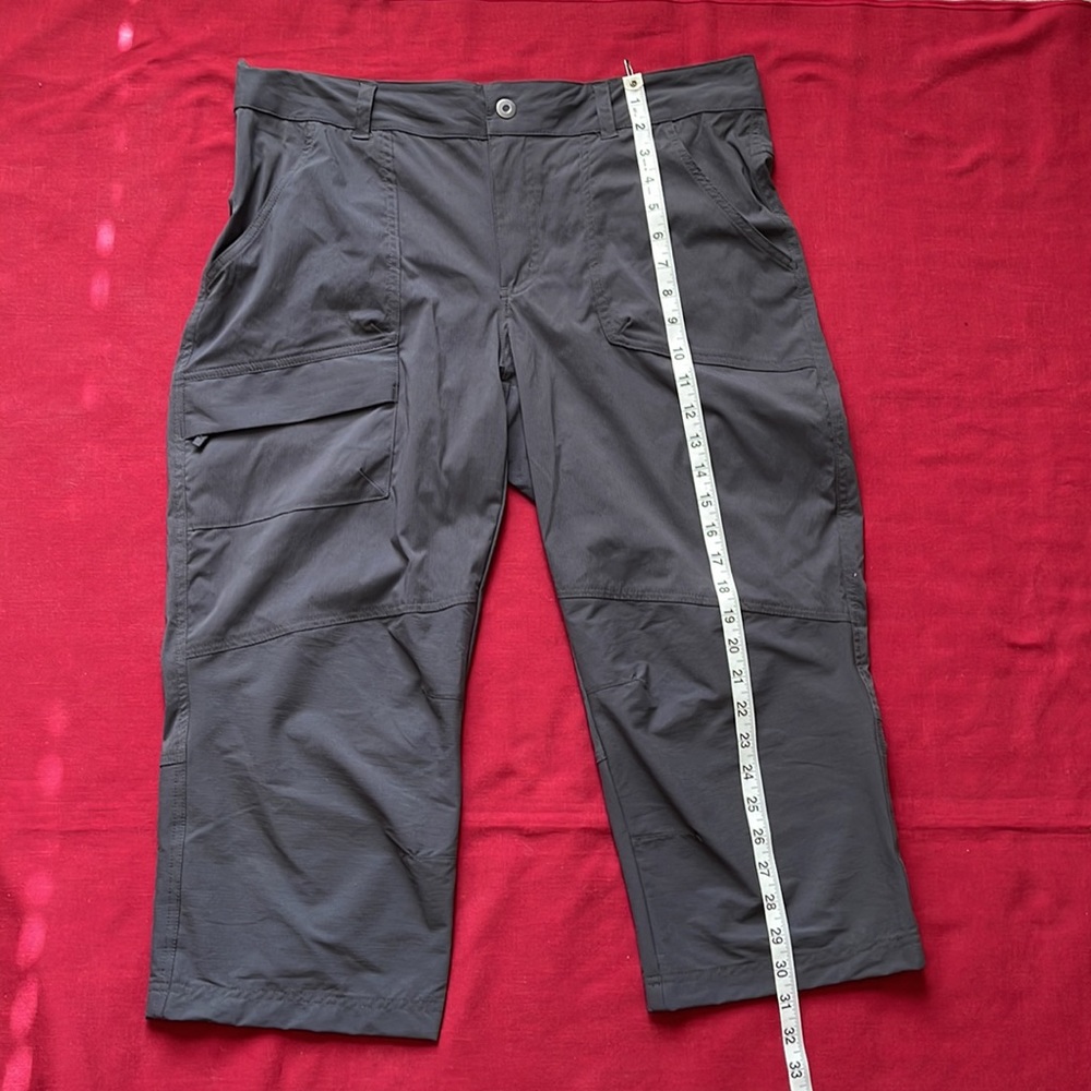 NWOT Columbia Sz 14 Charcoal Grey Clam Diggers - Picture 10 of 12